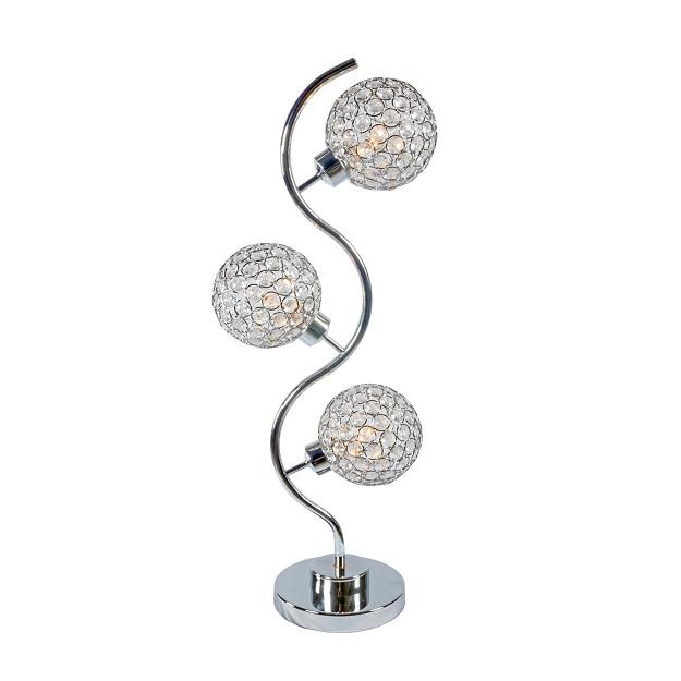 Crown Mark Crystal 6260T Table Lamp IMAGE 1